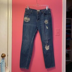 Free People distressed jeans